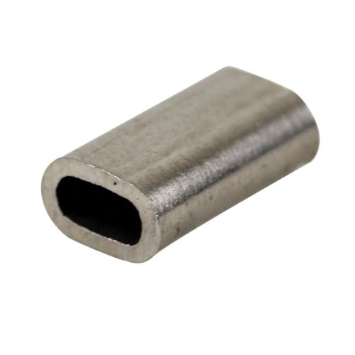 binmaster Oval stainless steel SS cable crimp for SmartBob