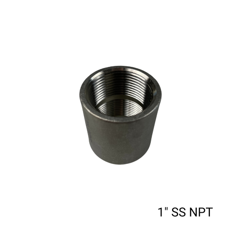 binmaster 1 inch stainless steel NPT female coupler