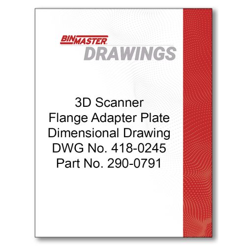 3D Scanner Flange Adapter Plate