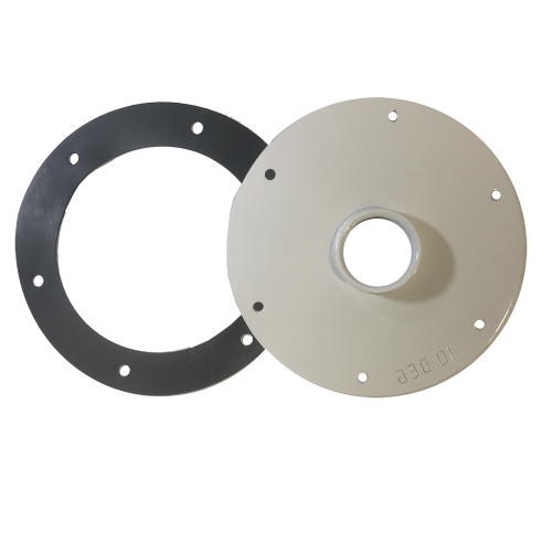 binmaster GRMP-12 10 degree half coupling 1.5 inch NPT CS mounting plate