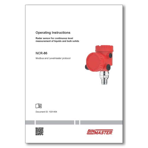 MODBUS EN NCR-86 Manual