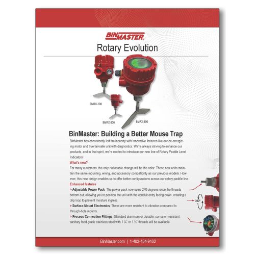 BMRX Rotary Comparison Brochure