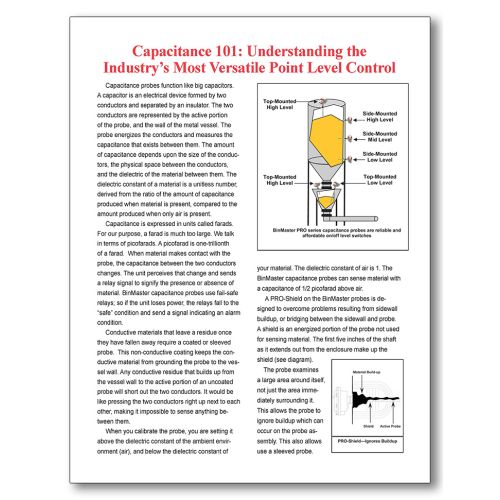 Capacitance 101 Brochure