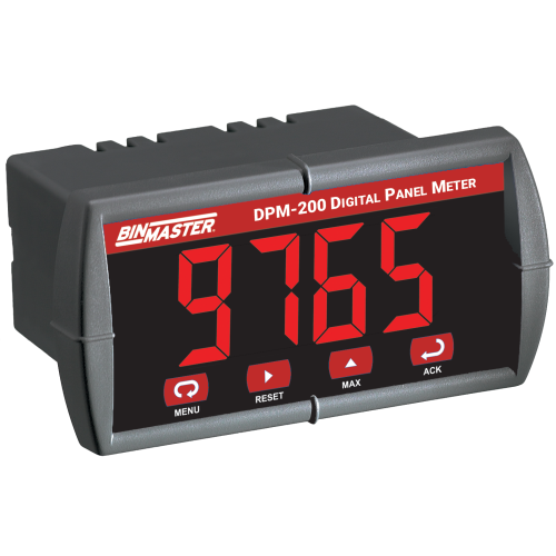 binmaster DPM-200 2 Relays, 1.20 inch display, powered from 12-36 VDC