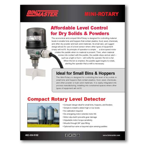 Mini Rotary Brochure