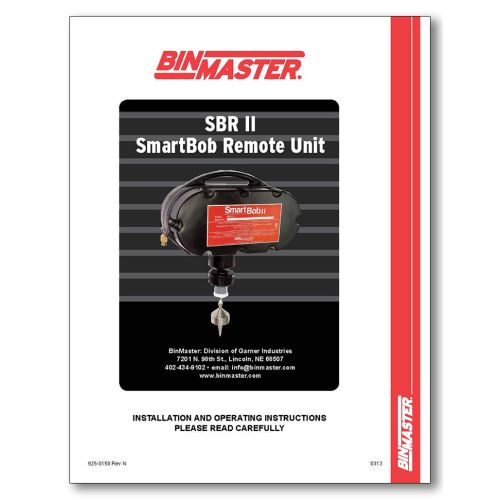 SBR II Remote Manual