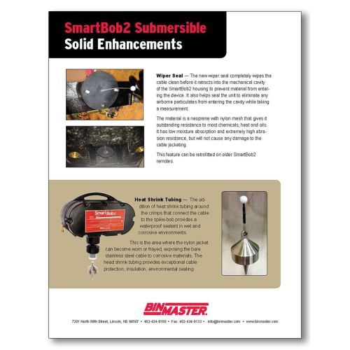 SmartBob2 Submersible Solid Enhancements Brochure