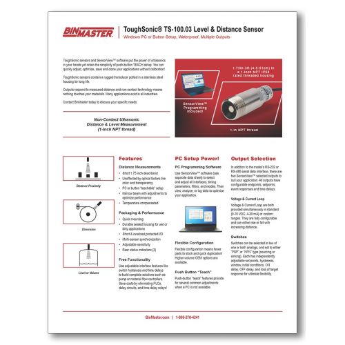 TS-100-03 Data Sheet