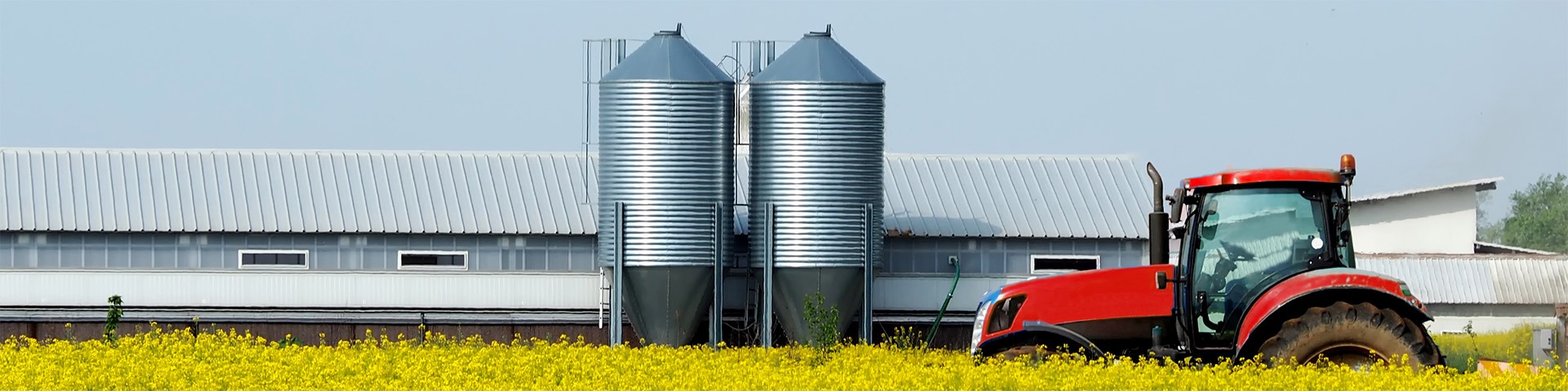 Tractor and Feed Bins