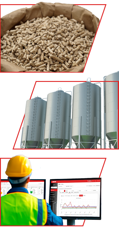 Feed, Feed Bins, and FeedView Interface on Computer